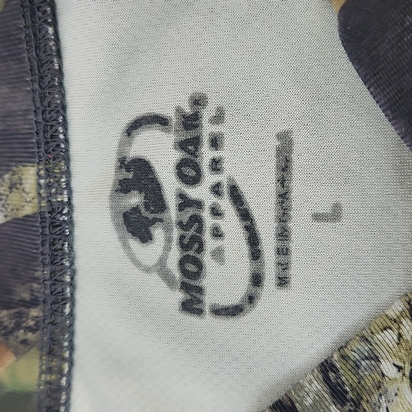 Mossy Oak Break Up shirt. Size L - Picture 3 of 9